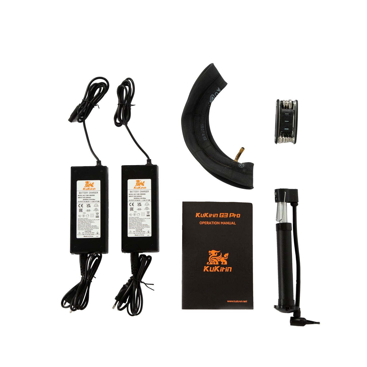 KuKirin G3 Pro Gelände-Elektroroller mit 1200W Motor